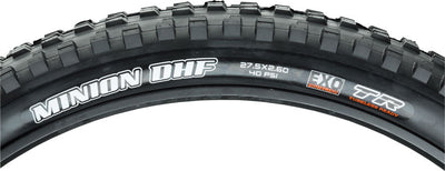 Maxxis Minion DHF Tire - 27.5 x 2.6, Tubeless, Folding, Black, Dual, EXO