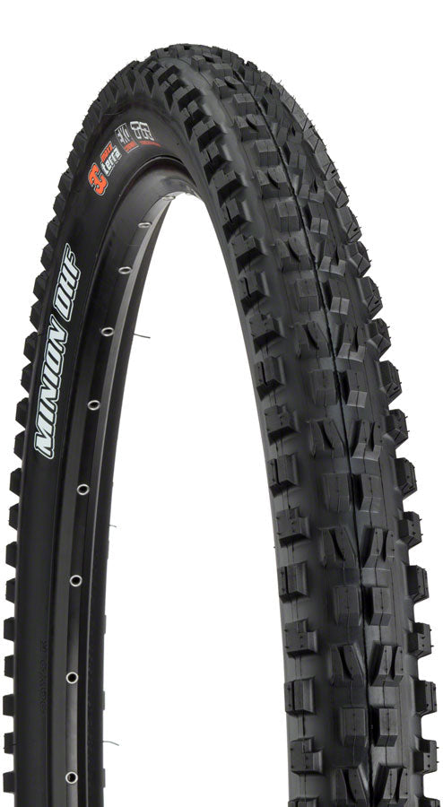 Maxxis Minion DHF Tire - 29 x 2.5, Tubeless, Folding, Black, 3C Maxx Terra, EXO+, Wide Trail White Logo